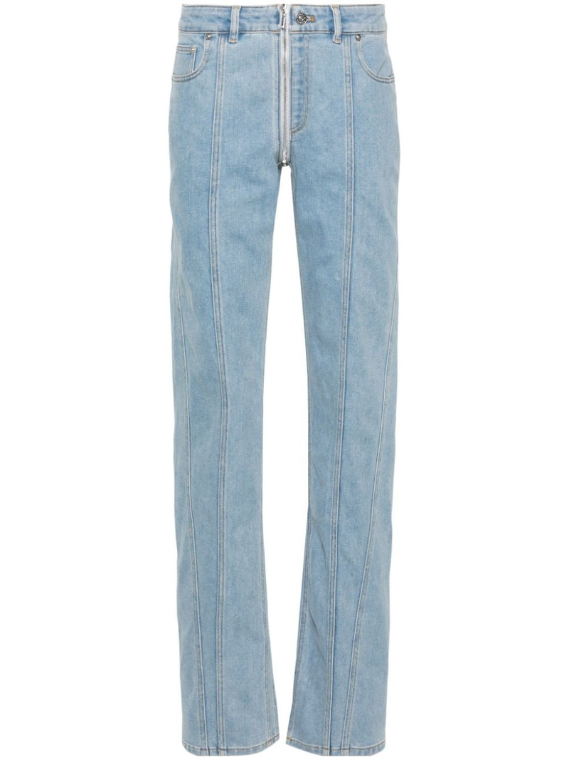 straight-leg jeans - 1