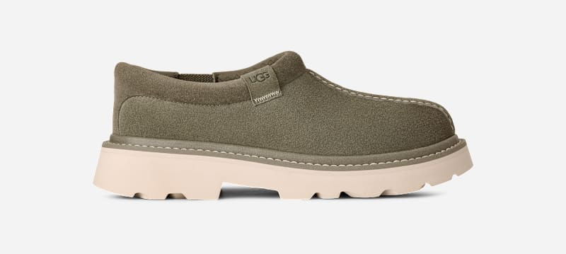 ® Men's Tasman Lug Suede Shoes in Moss Green/Ceramic 1