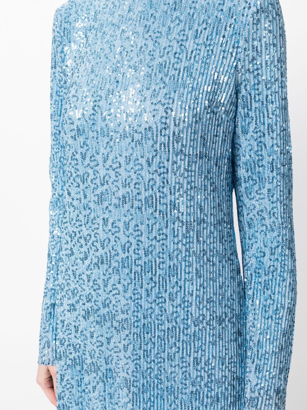 Celsia sequin-design midi dress - 5