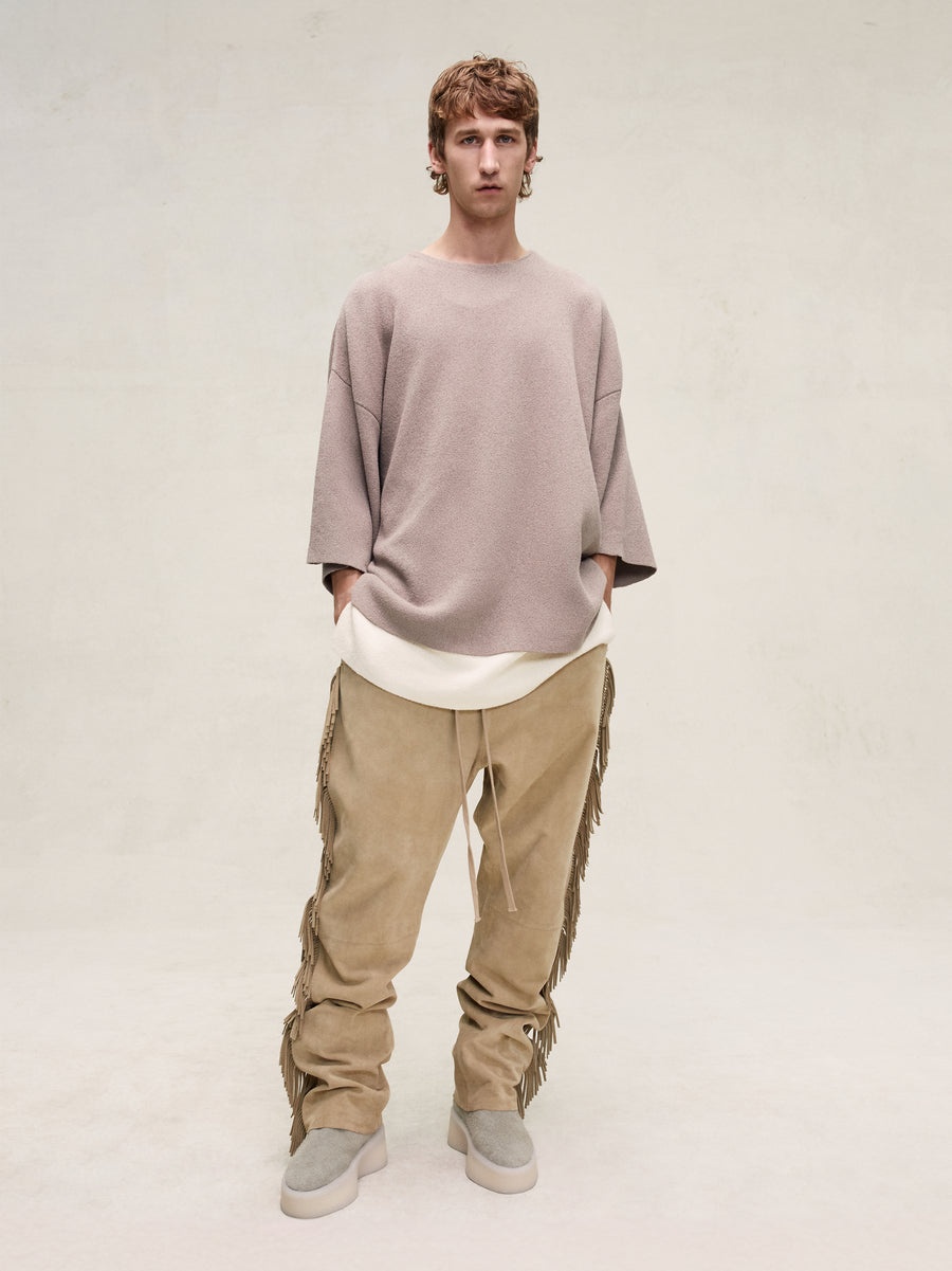 Boucle Knit Tee - 2