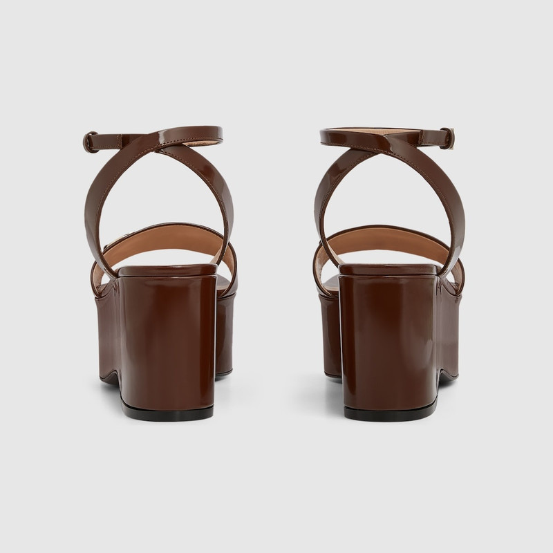 GUCCI Women's Horsebit flatform sandal outlook