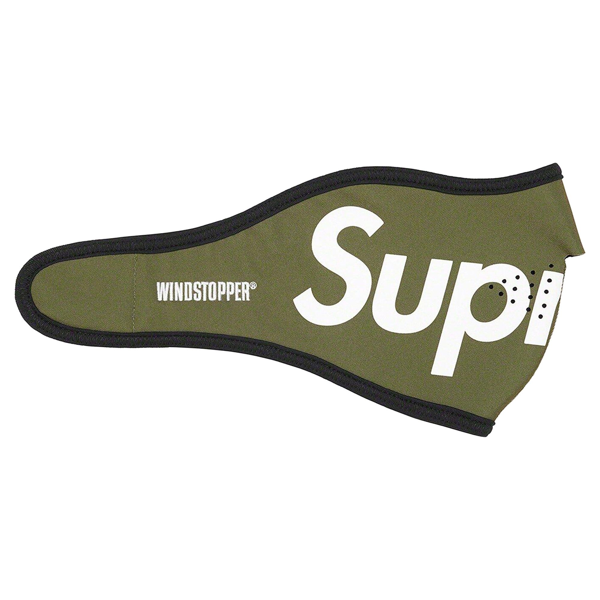 Supreme x WINDSTOPPER Facemask 'Dark Olive' - 2