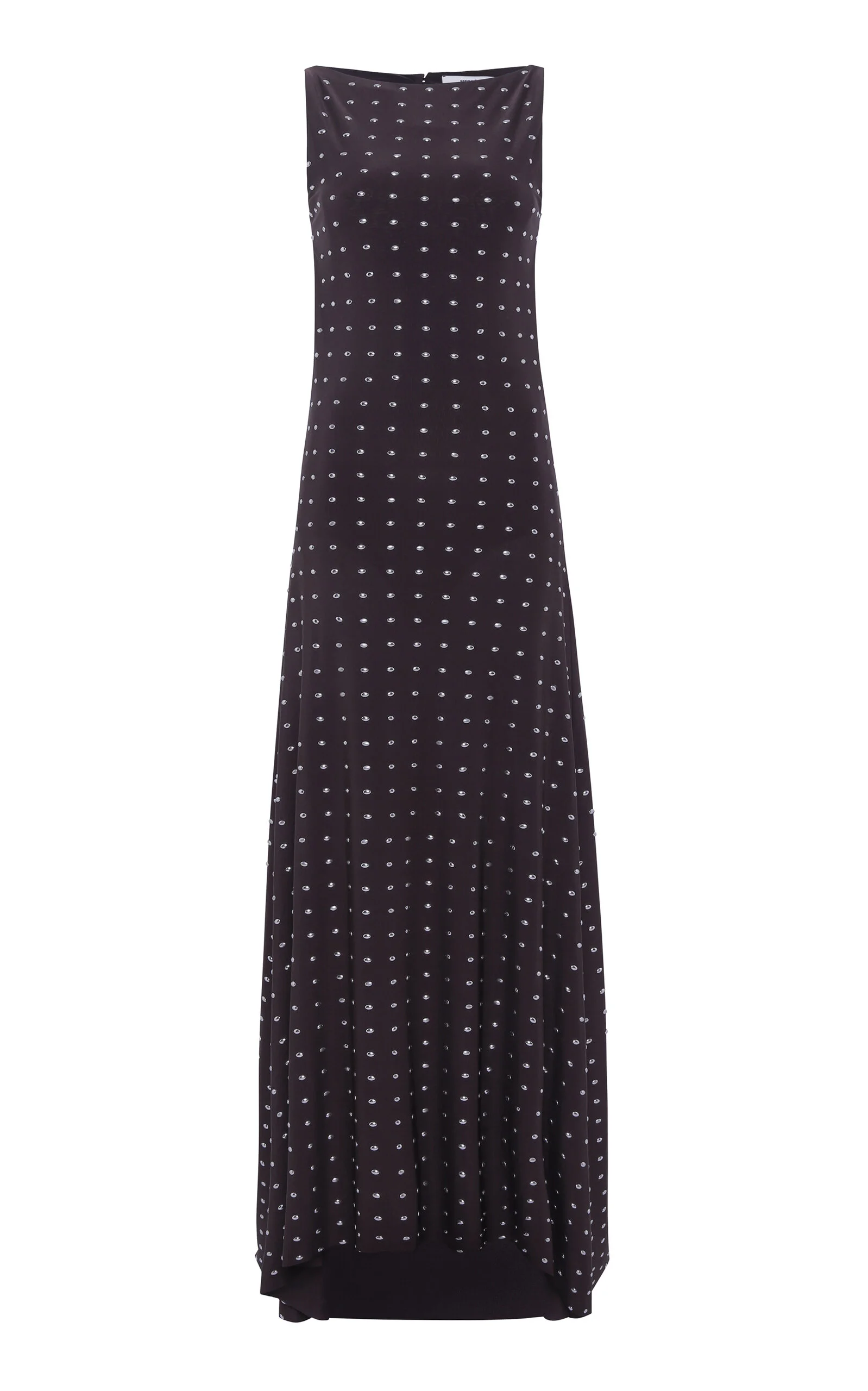 Grace Studded Midi Dress brown - 1