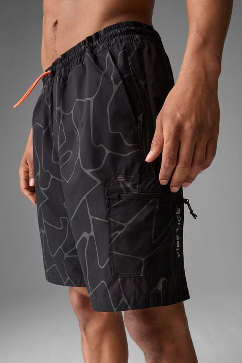 Pavel Functional shorts in Black/Gray - 5