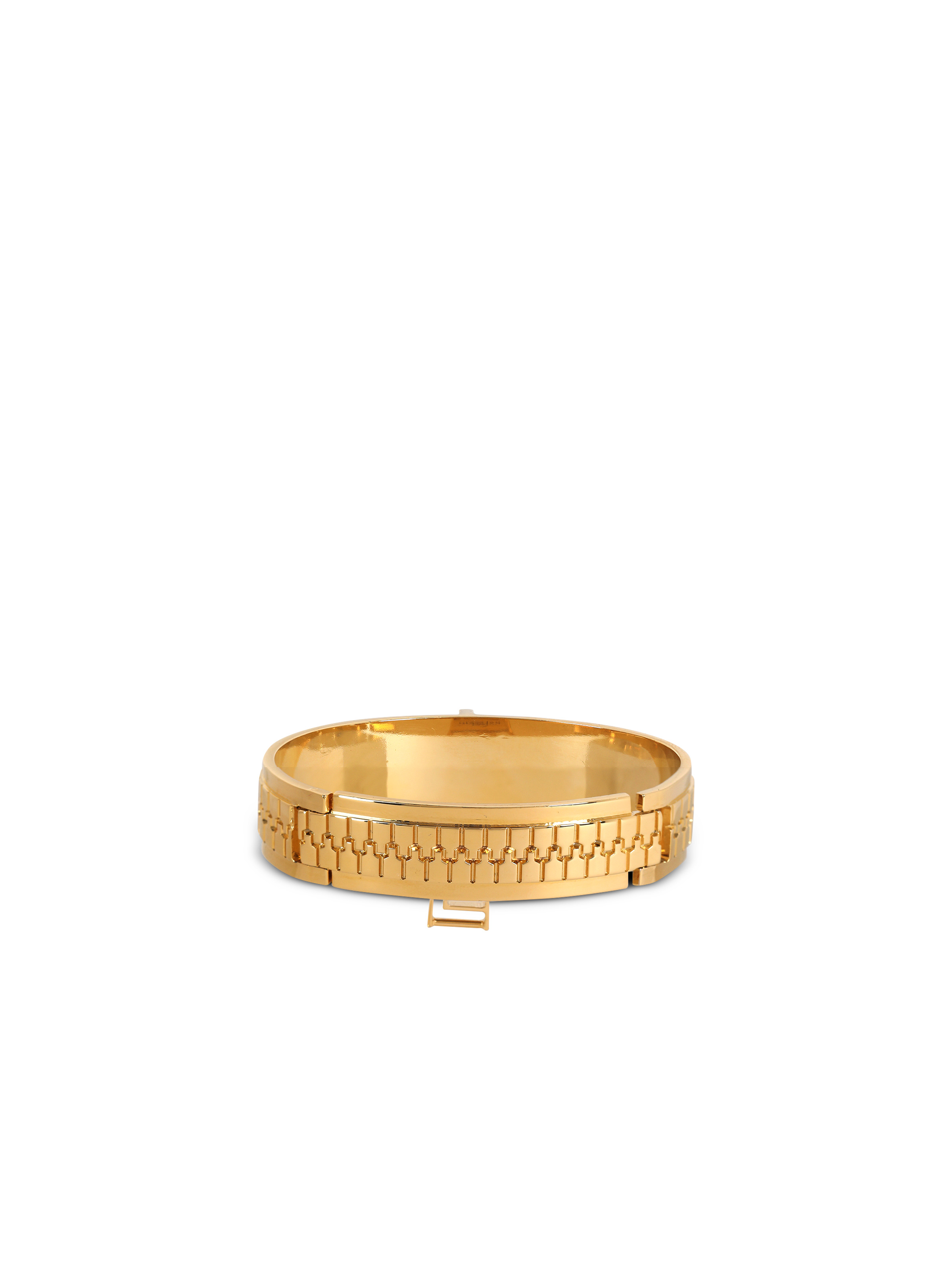 Brass zip bracelet - 3