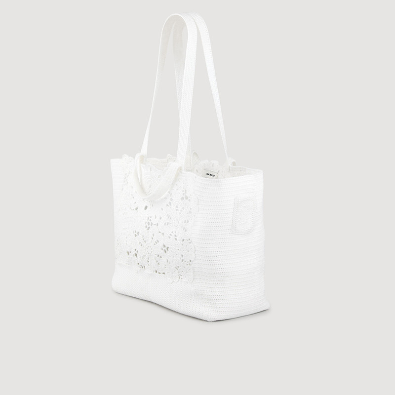 Sandro CROCHET TOTE BAG outlook