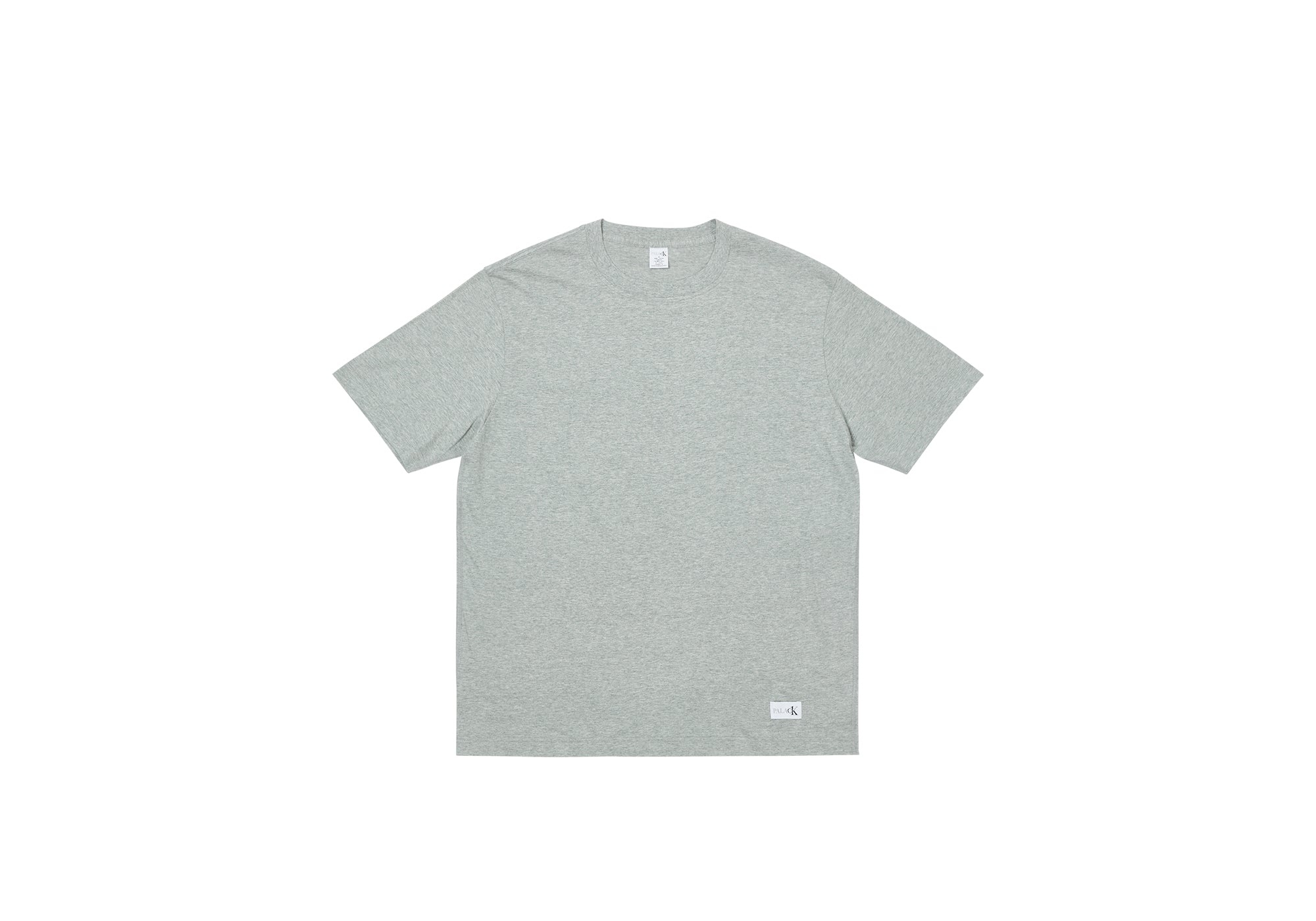 CK1 PALACE SHORT SLEEVE CREW NECK TEE 3PK CLASSIC WHITE / LIGHT GREY HEATHER / BLACK - 7