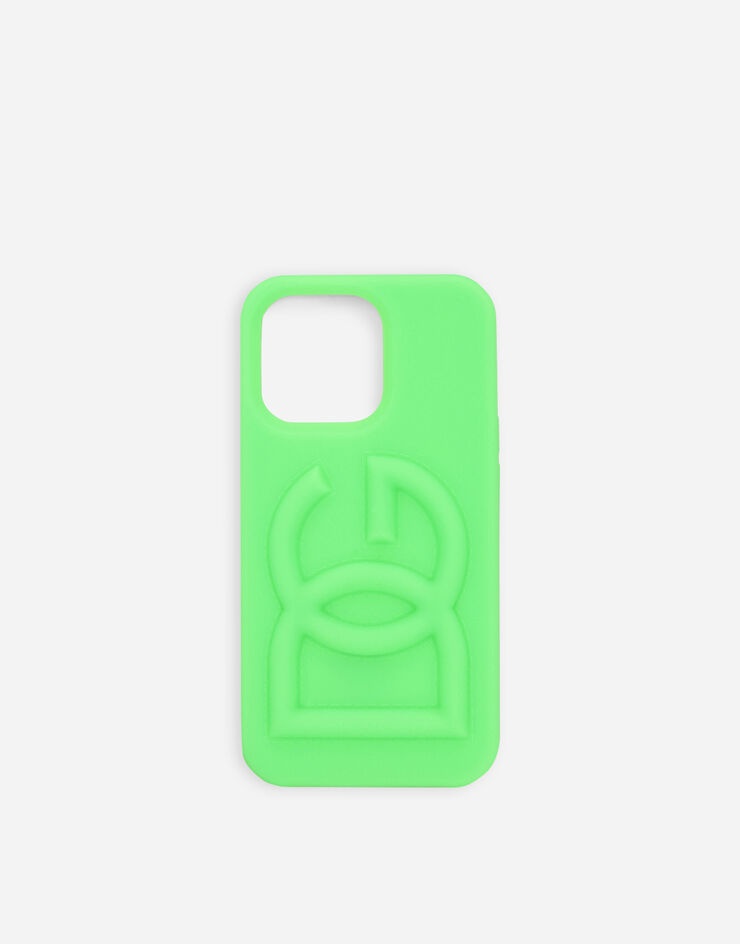 Rubber iPhone 13 Pro Max cover with embossed logo - 1