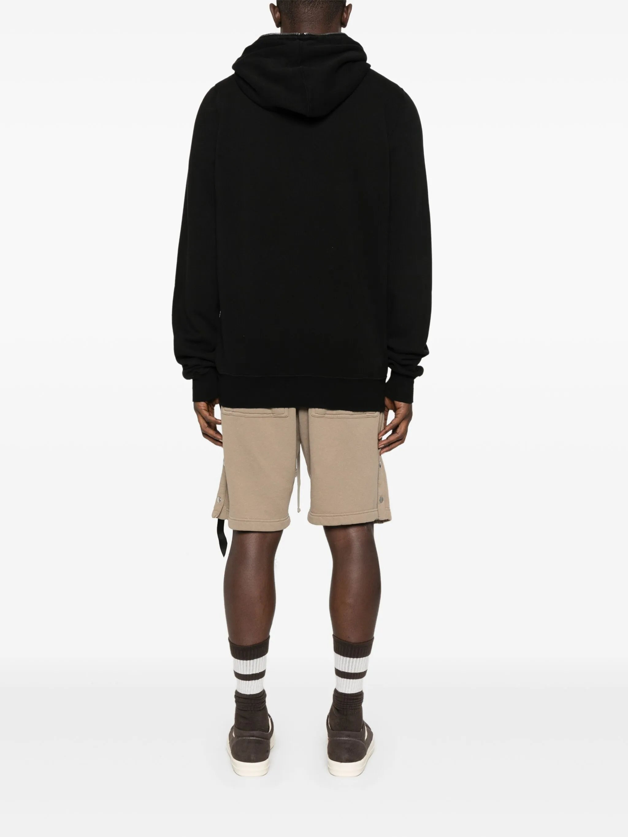 Rick Owens Drkshdw Gimp Zip-up Cotton Hoodie - 5