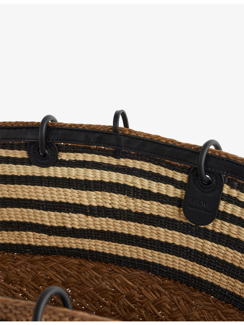 Anagram Large Palm Basket Bag - 5