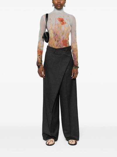 Acne Studios abstract-print T-shirt outlook
