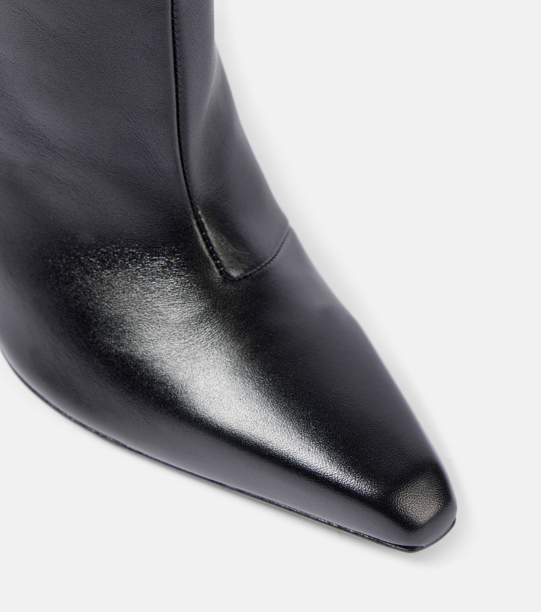Chic Sophistication leather ankle boots - 5