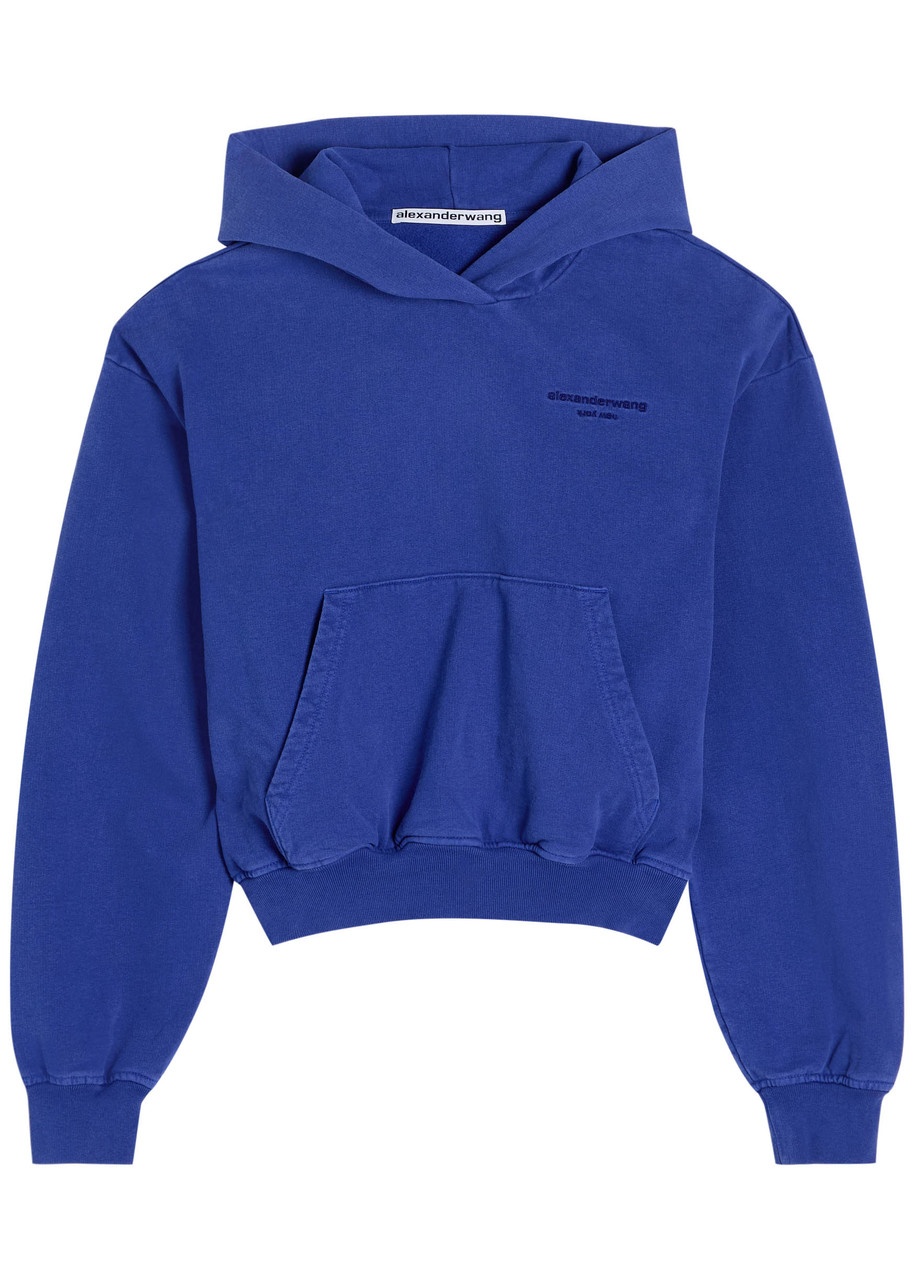 Alexander Wang Hooded Cotton Sweatshirt - 1