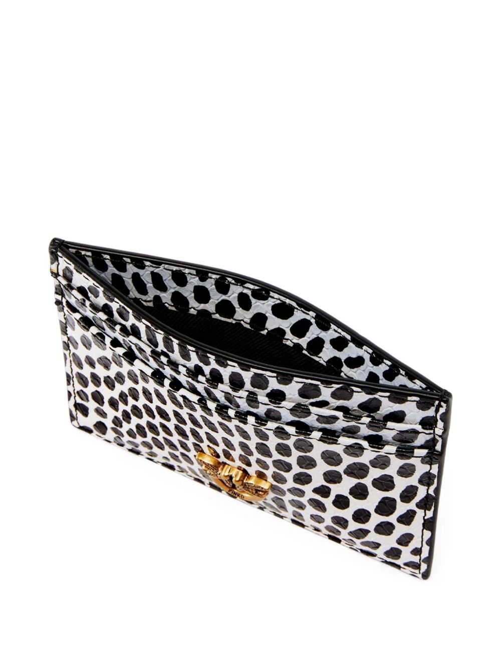 printed leather wallet - 3