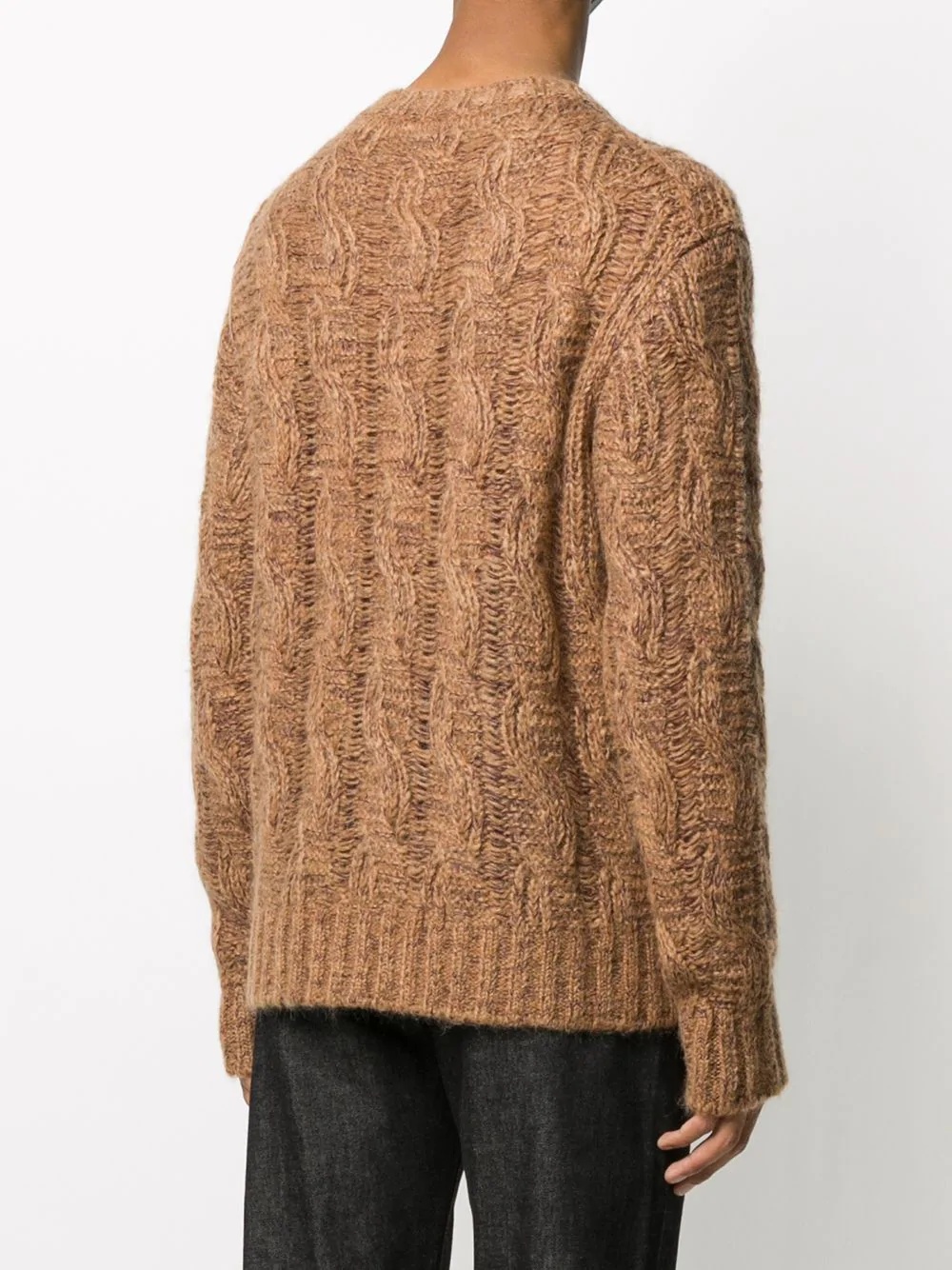 cable knit jumper - 4