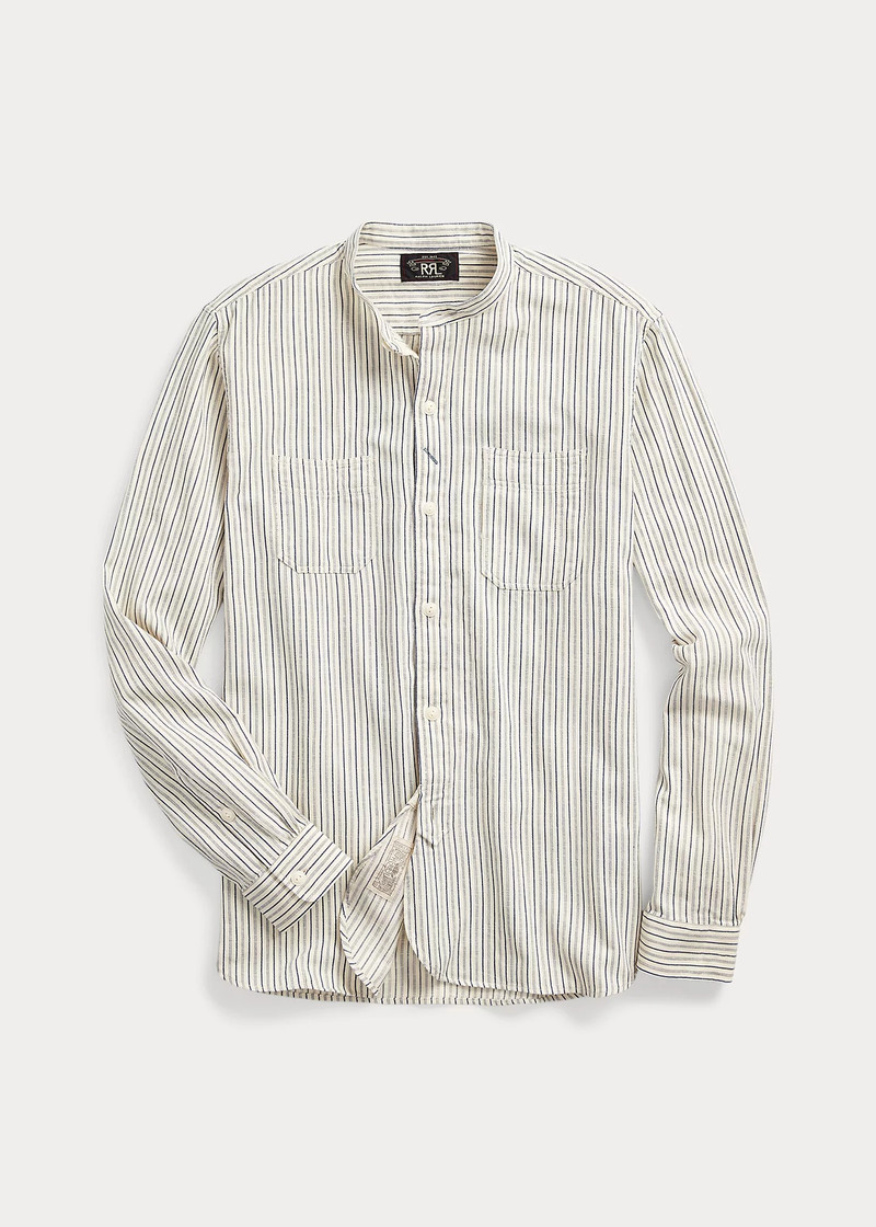 Striped Twill Workshirt 1