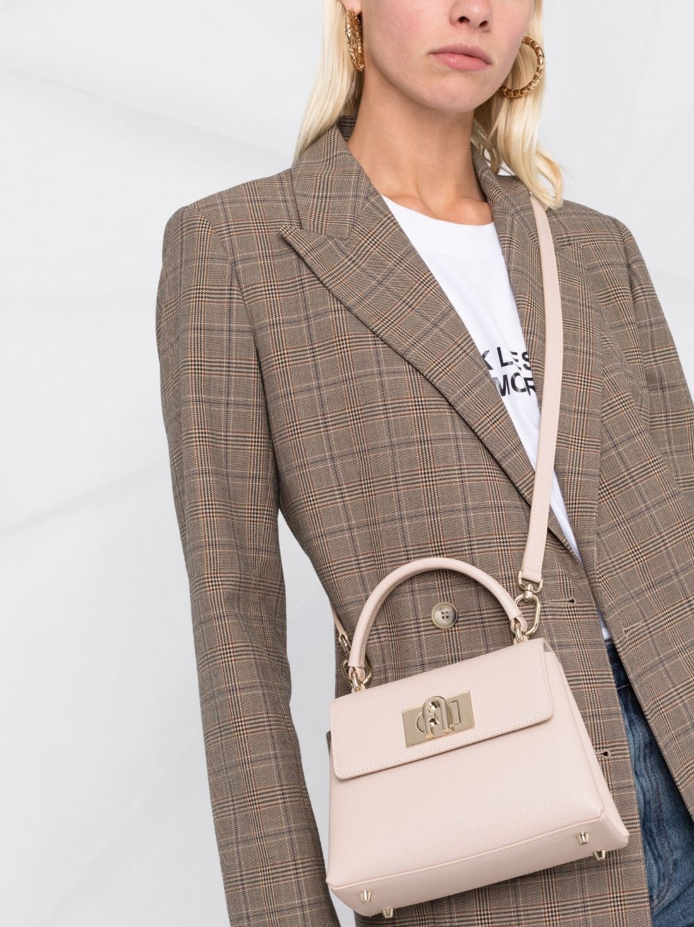 1927 leather tote bag - 3