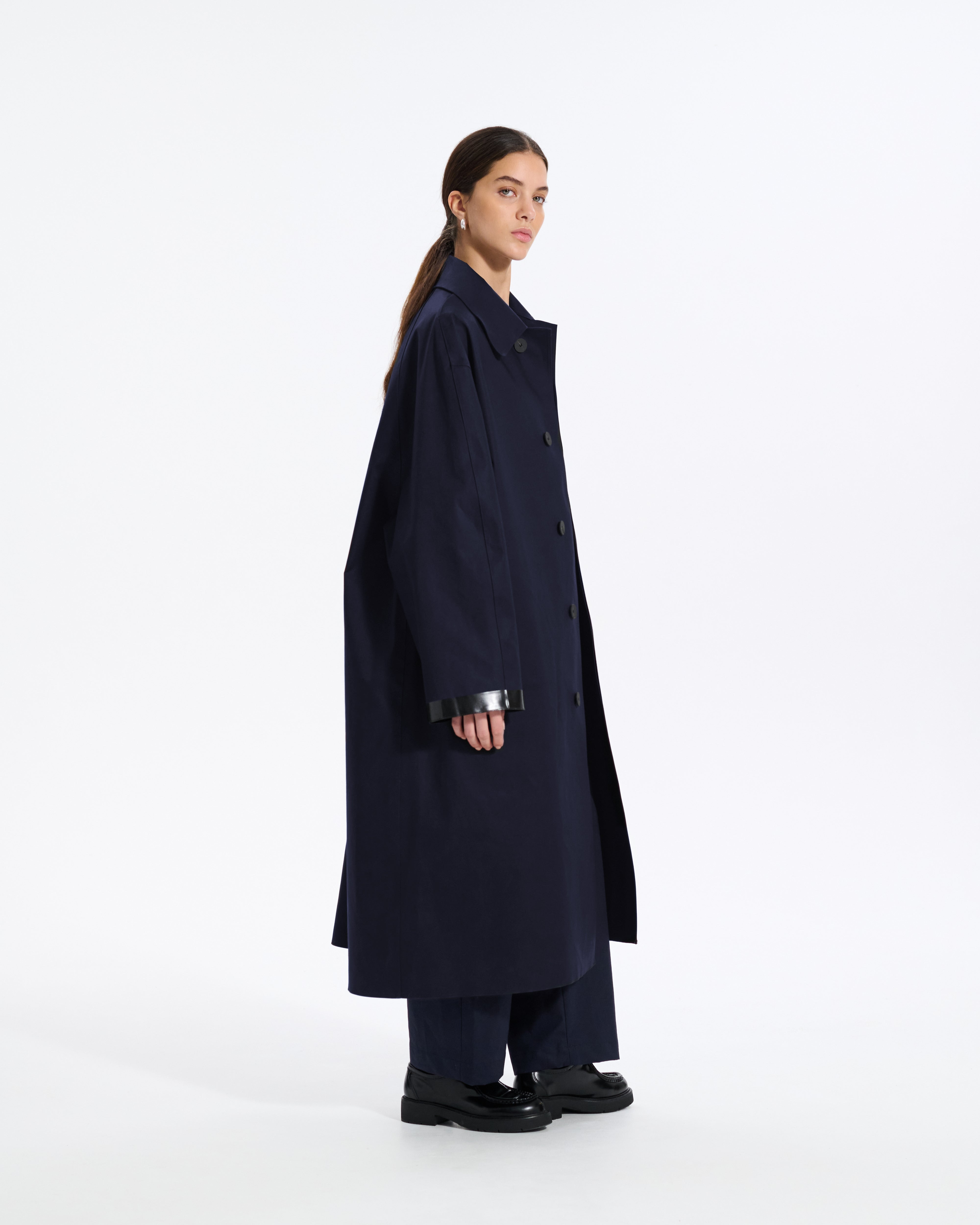 Ettrick Rubberised Long Coat - 2