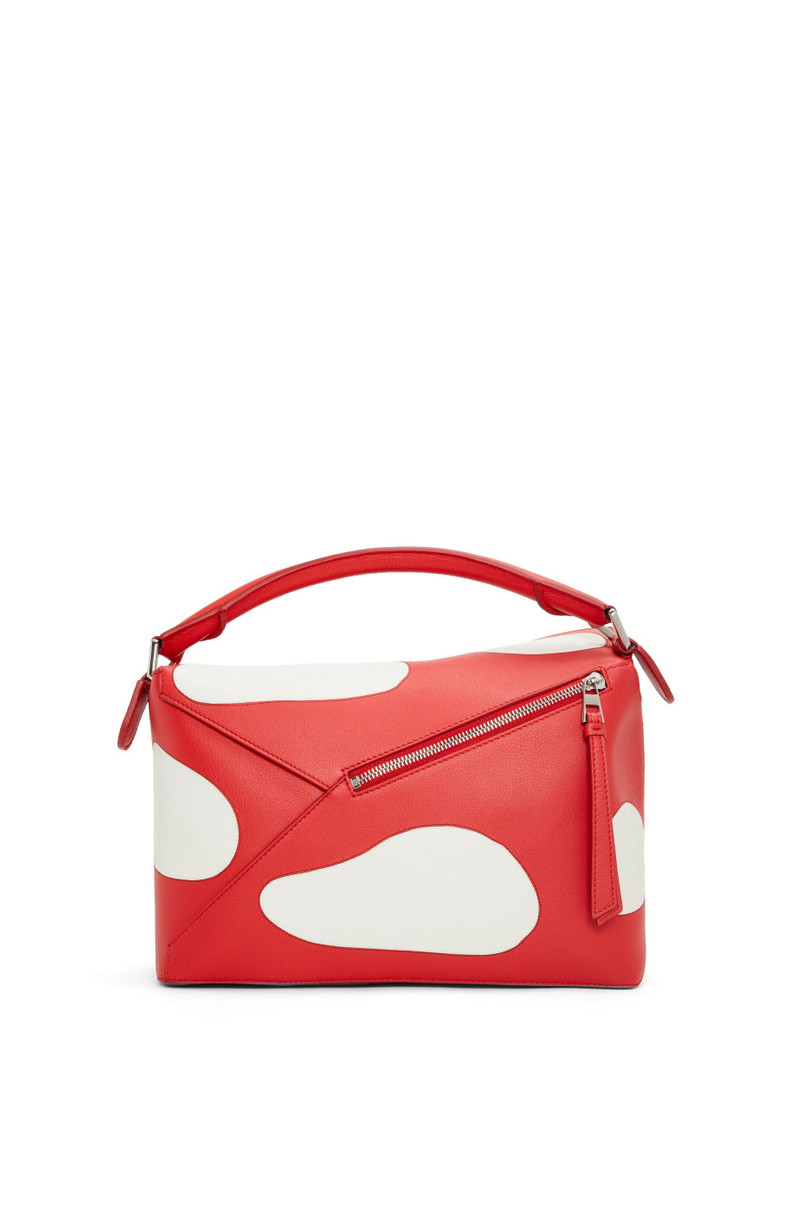 Mushroom Puzzle Edge bag in classic calfskin 4