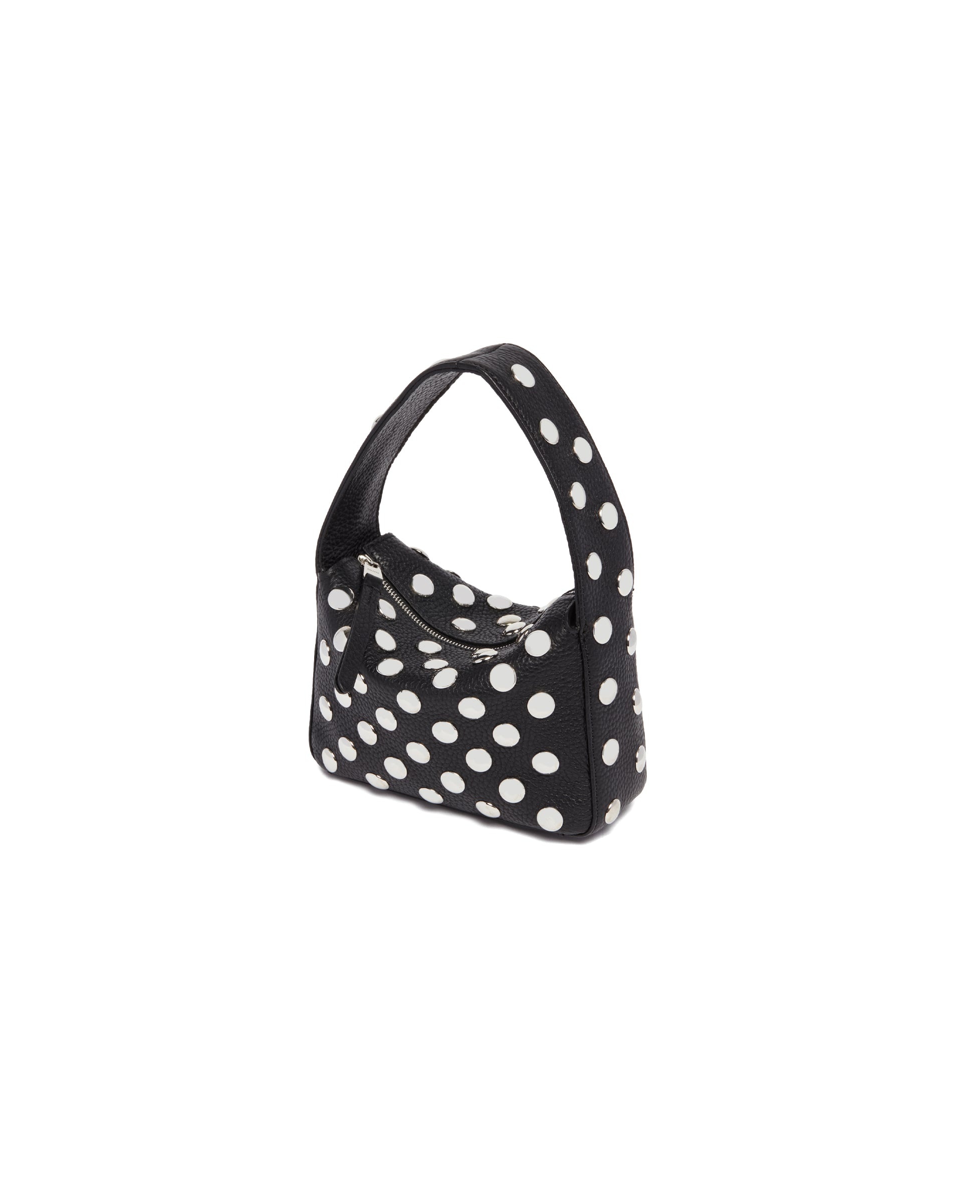 Black Small Elena Tote Bag - 5