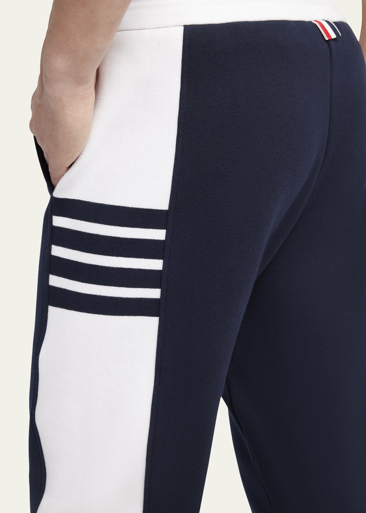 Men's 4-Bar Colorblock Sweatpants - 5