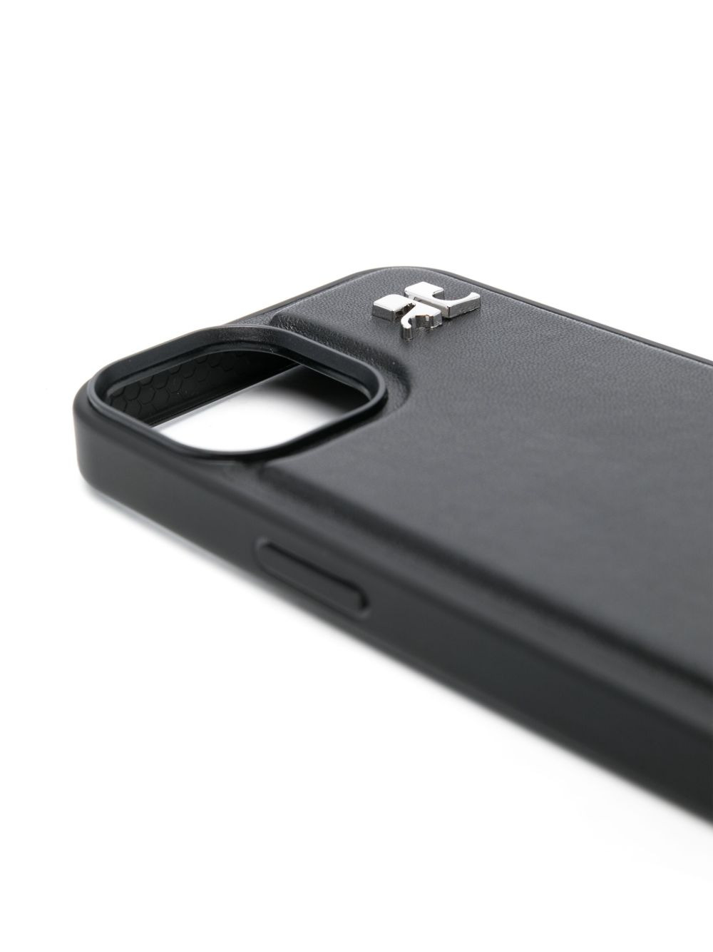 I-Phone 14 logo-plaque case - 2
