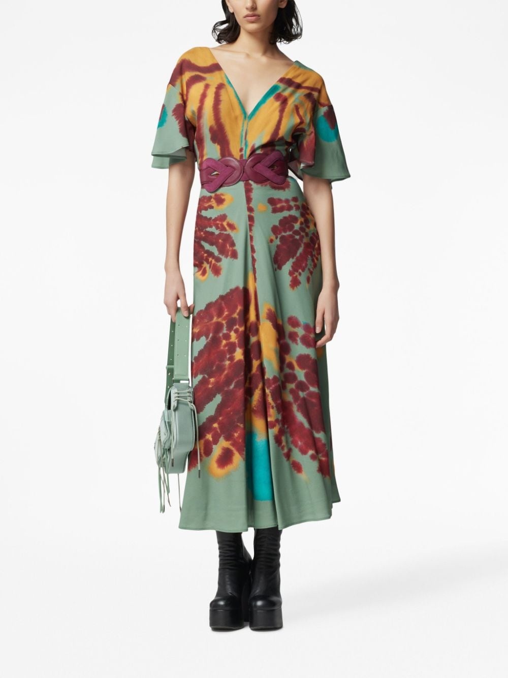 Pelopenese tie-dye midi dress - 2