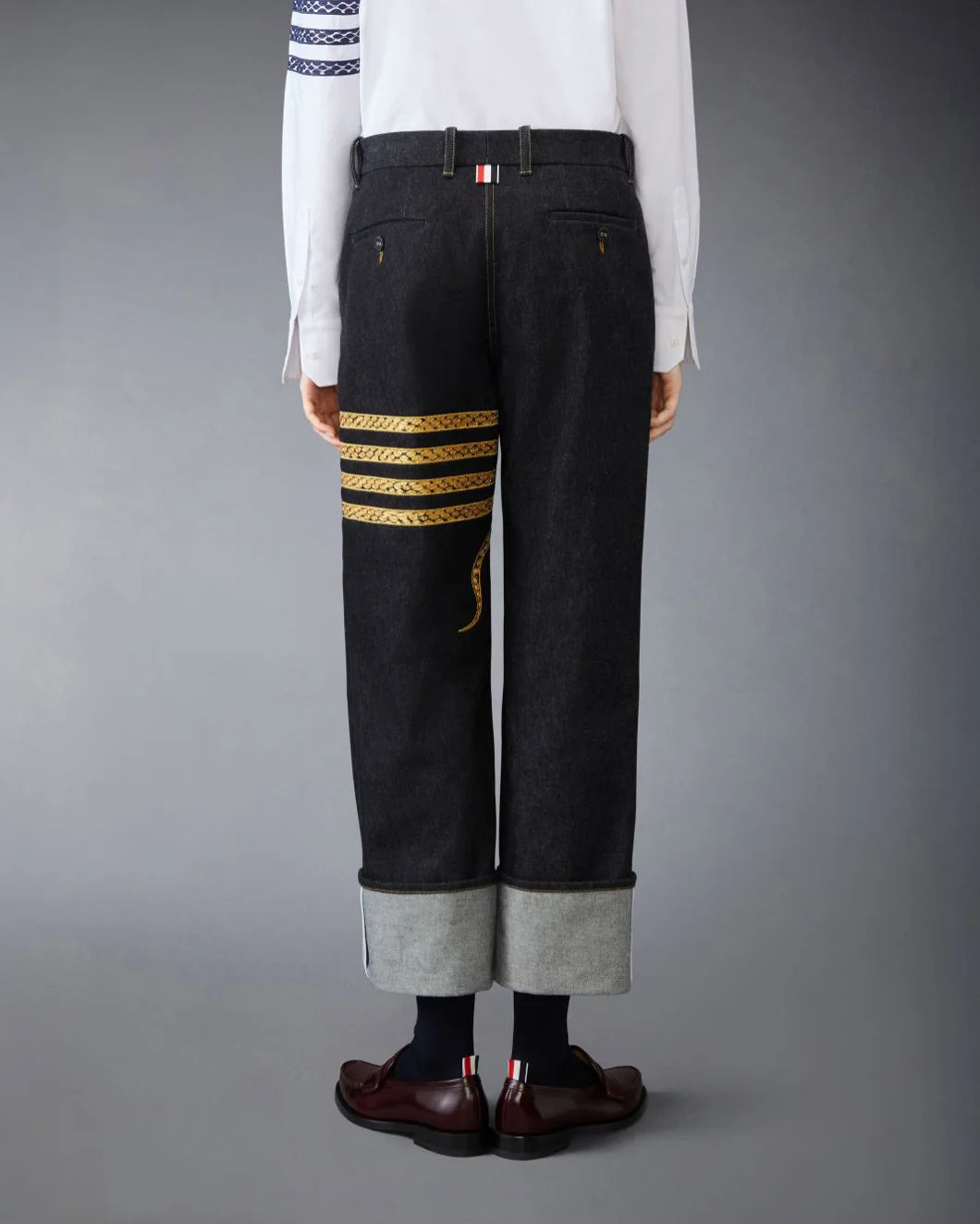 LUNAR NEW YEAR DENIM TROUSER - 4