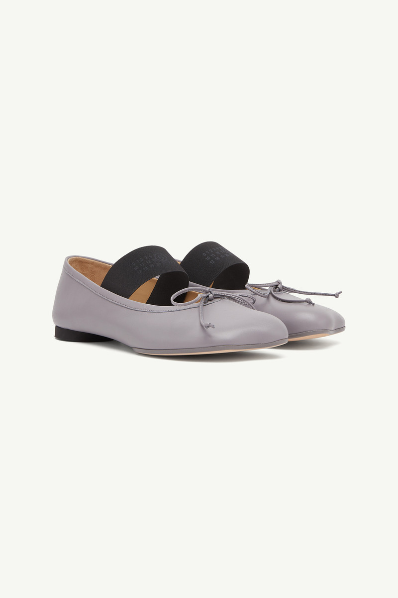 MM6 Maison Margiela Anatomic Numeric Ballerinas outlook