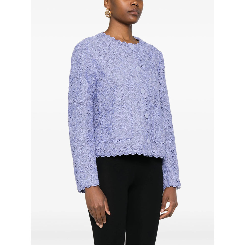 Etro Purple Jackets - Cropped Jackets Women - 5