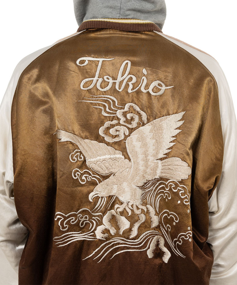 Reversible Hoodie Layered Souvenir Jacket 20