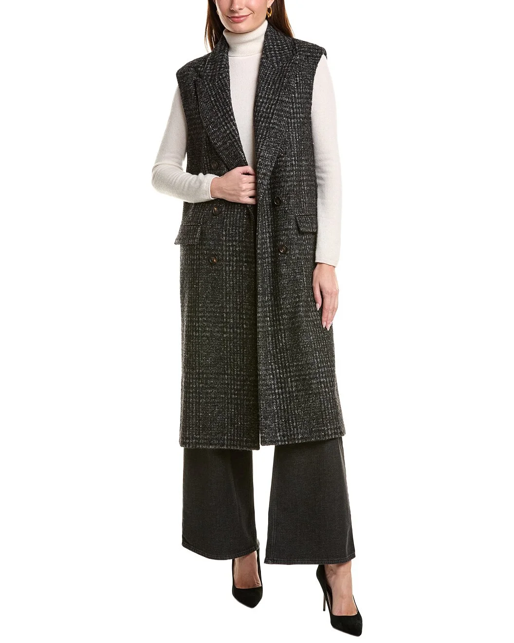 Brunello Cucinelli Wool, Alpaca, & Mohair-Blend Coat - 1