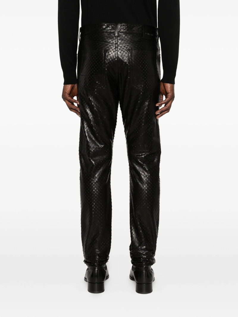 TOM FORD Tom Ford Scale-effect Trousers outlook