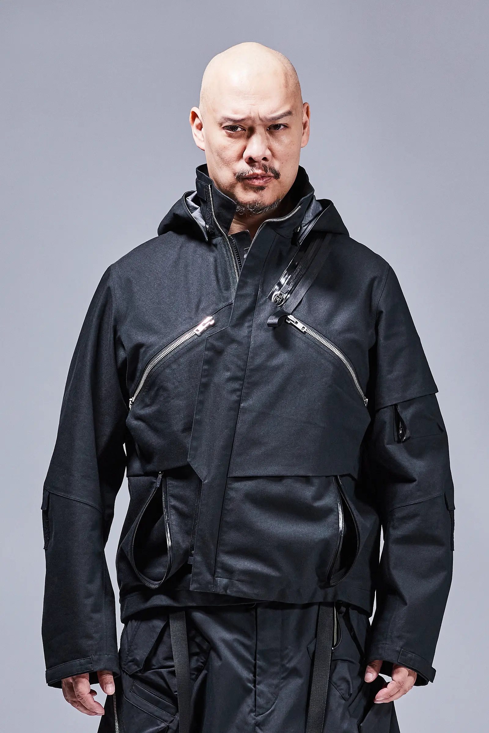 J1WB-BQ 3L Interops Jacket Black - 9