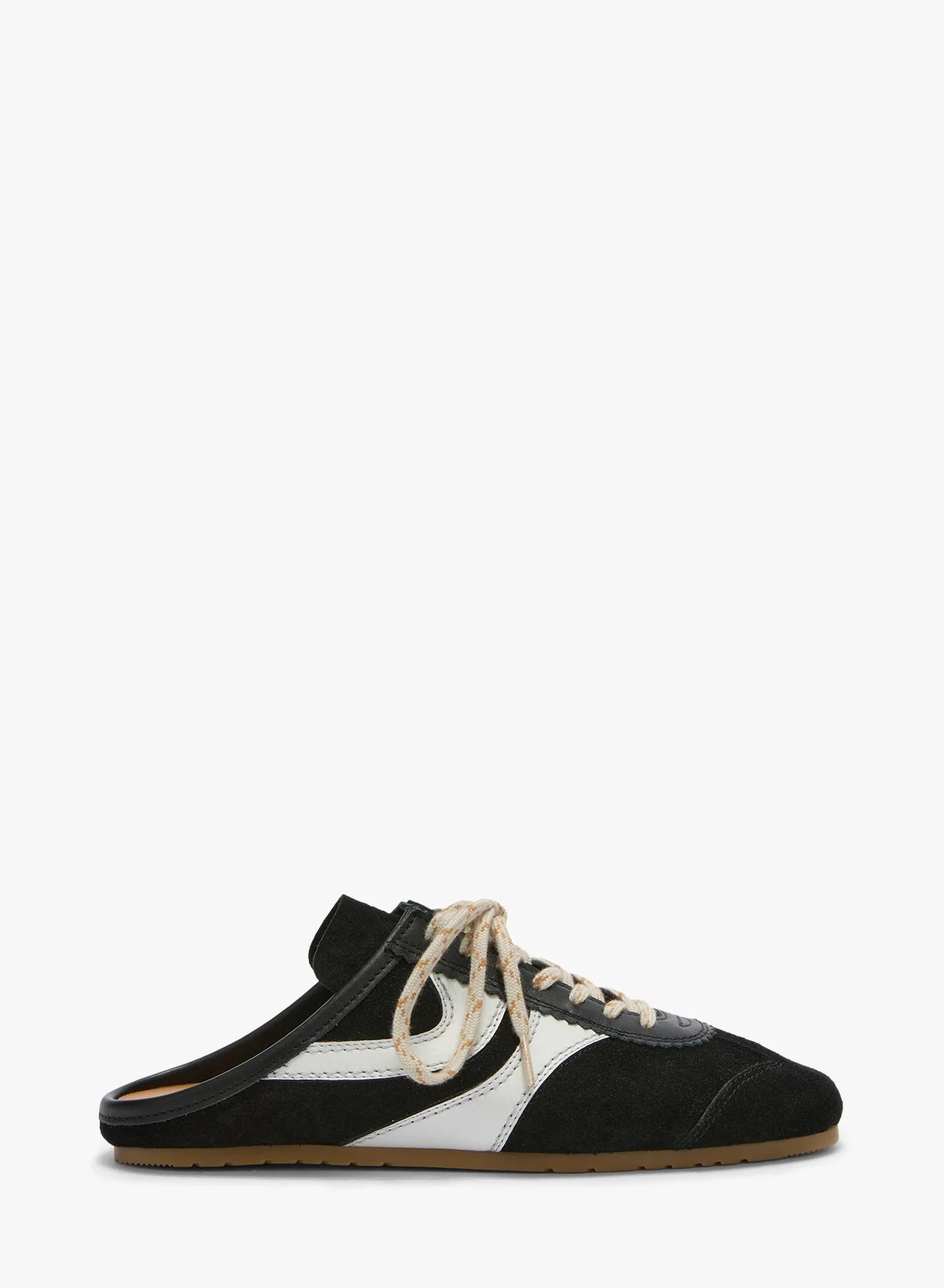 SUEDE SNEAKER MULES - 1