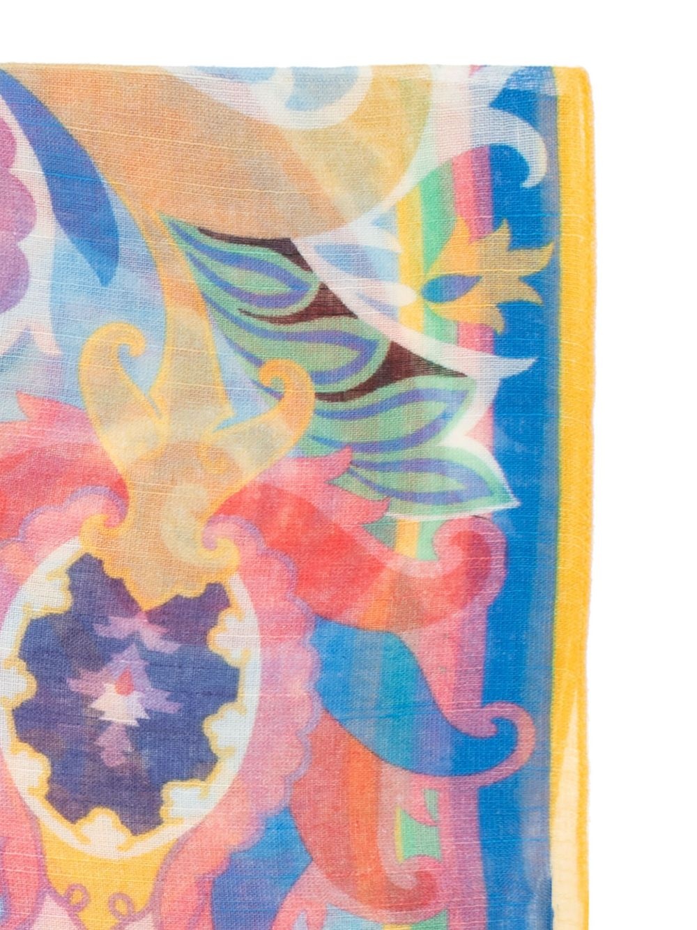 paisley-print scarf - 2