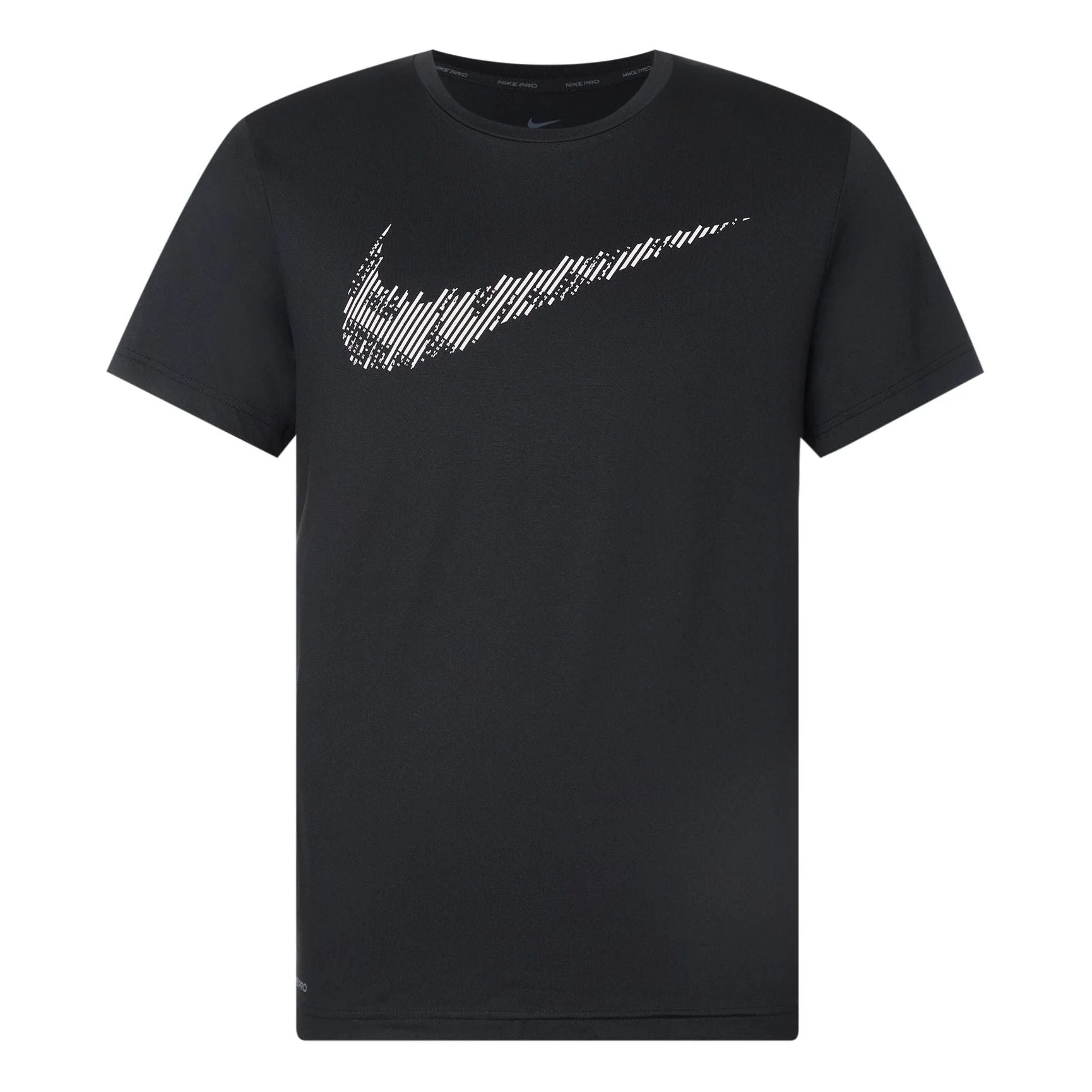 Nike Dri-Fit Printing Training Tops Short Sleeve Black CJ4634-010 - 1