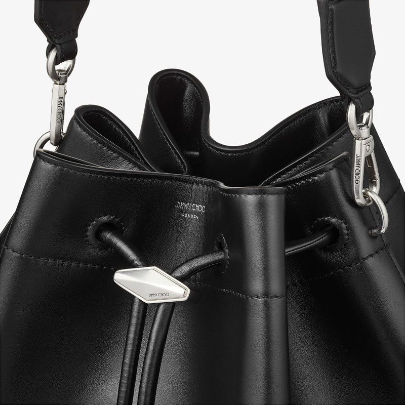 Cinch L Black Calf Leather Bag 4