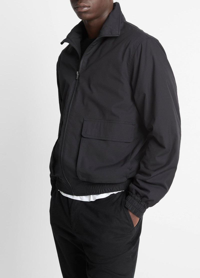 Italian Cotton Ripstop Bomber Jacket 2