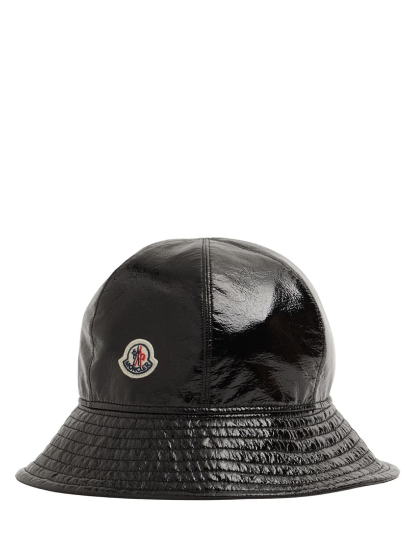 Shiny vinyl bucket hat - 3