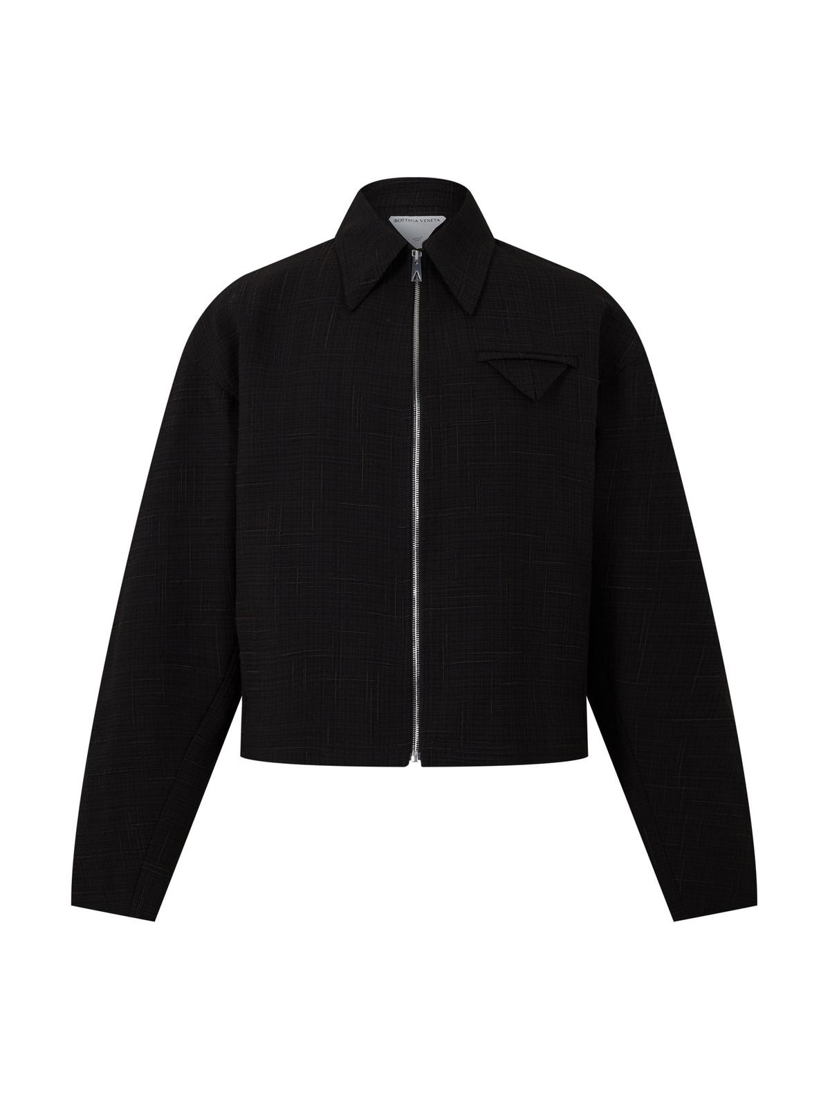 Bottega Veneta VISCOSE AND SILK CRISS CROSS KIMONO JACKET
