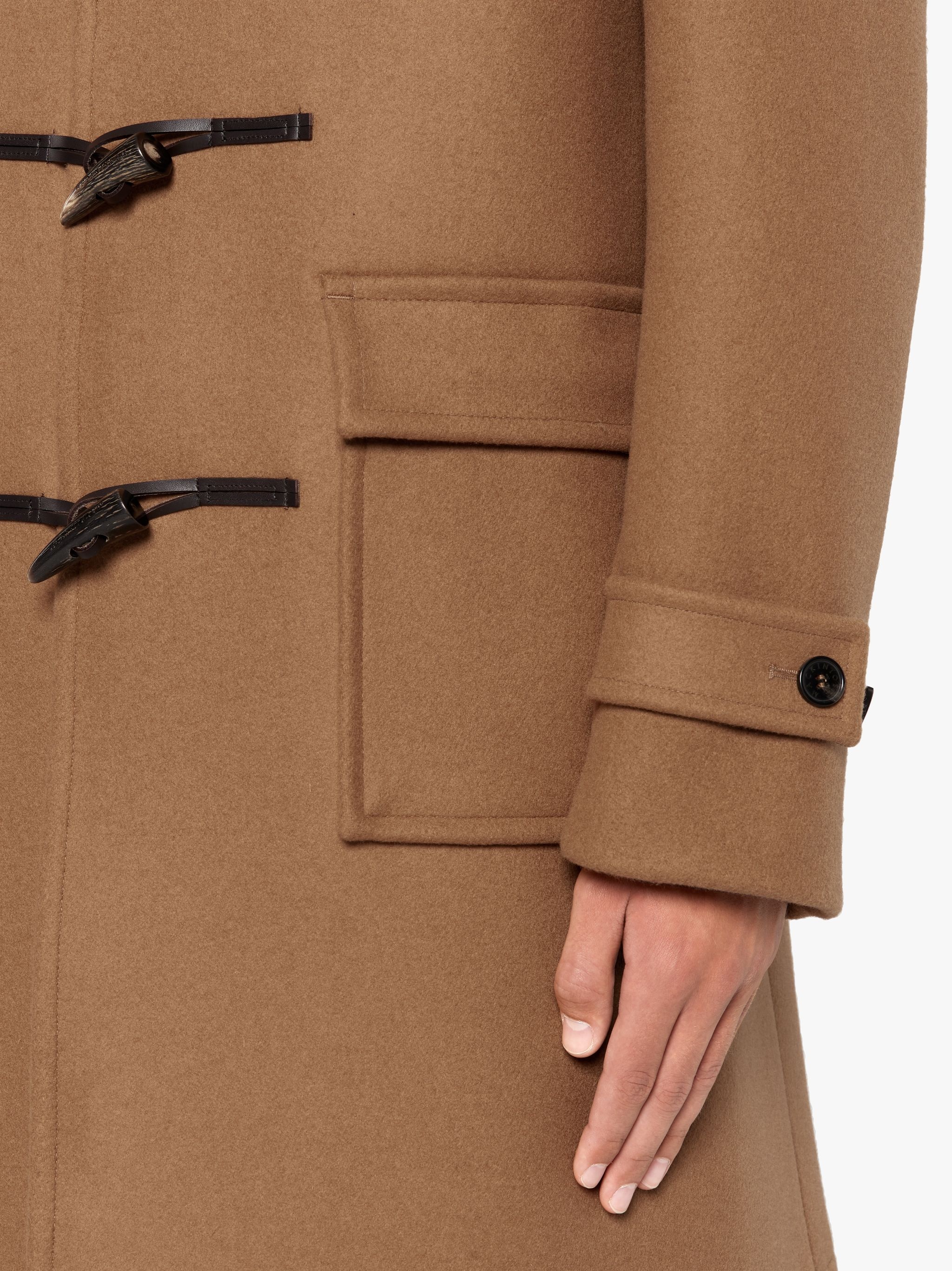 WEIR CAMEL WOOL DUFFLE COAT | GM-013S - 6