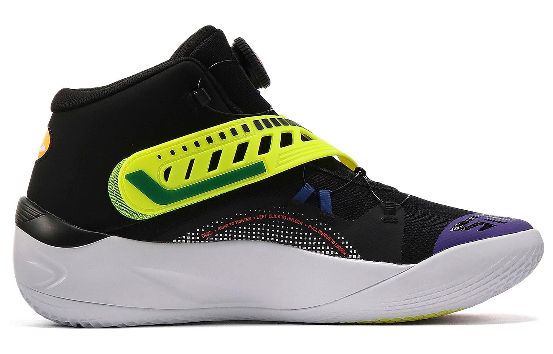 PUMA Disc Rebirth 'Black Yellow Alert' 194812-02 - 2