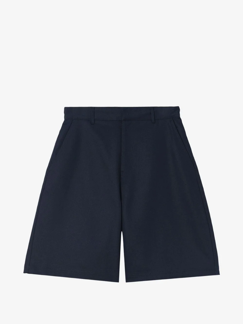 logo-patch cotton shorts - 1