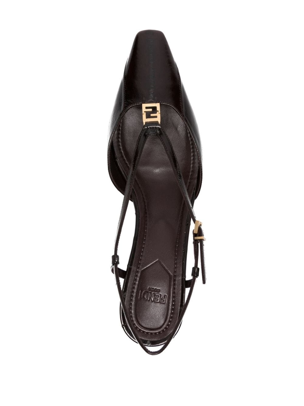 40mm FFold slingback pumps - 4