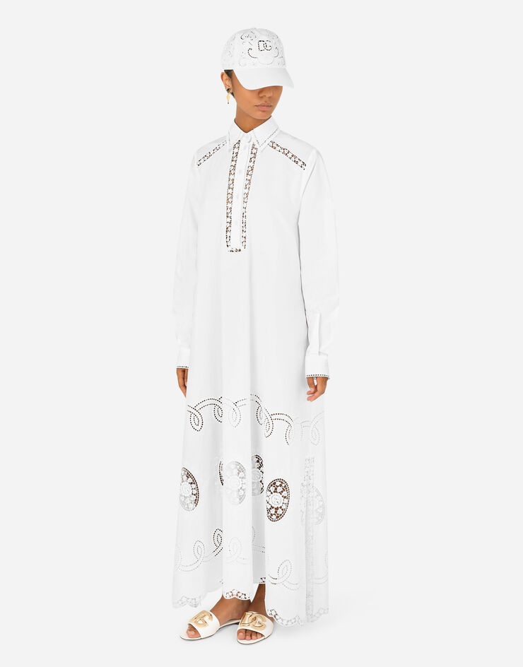 Long caftan with embroidery - 7