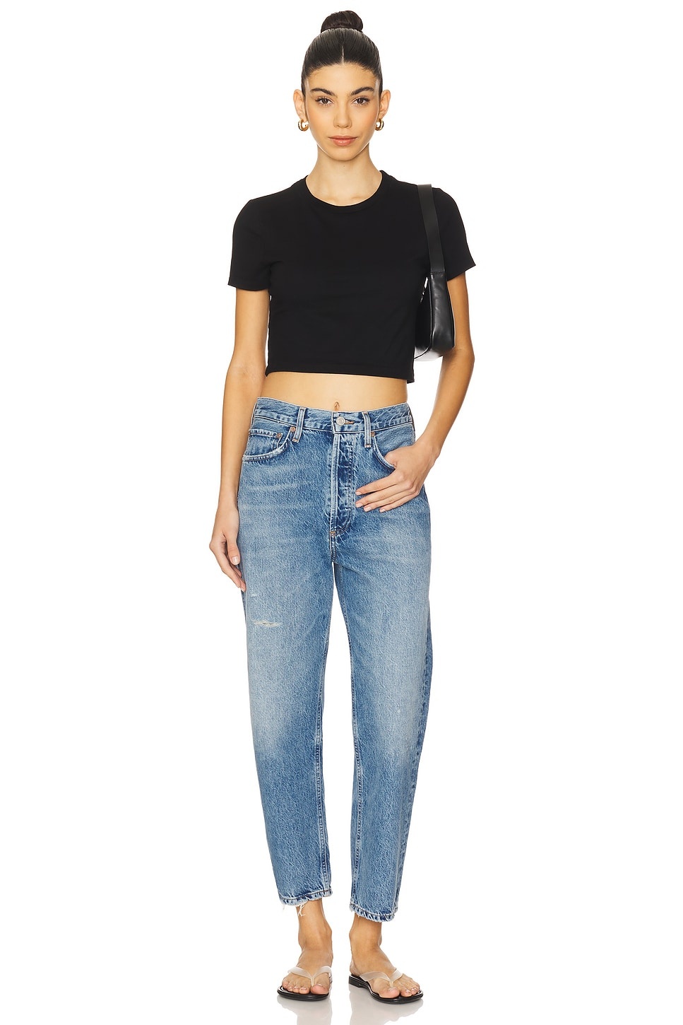 90's Crop Loose Straight - 5