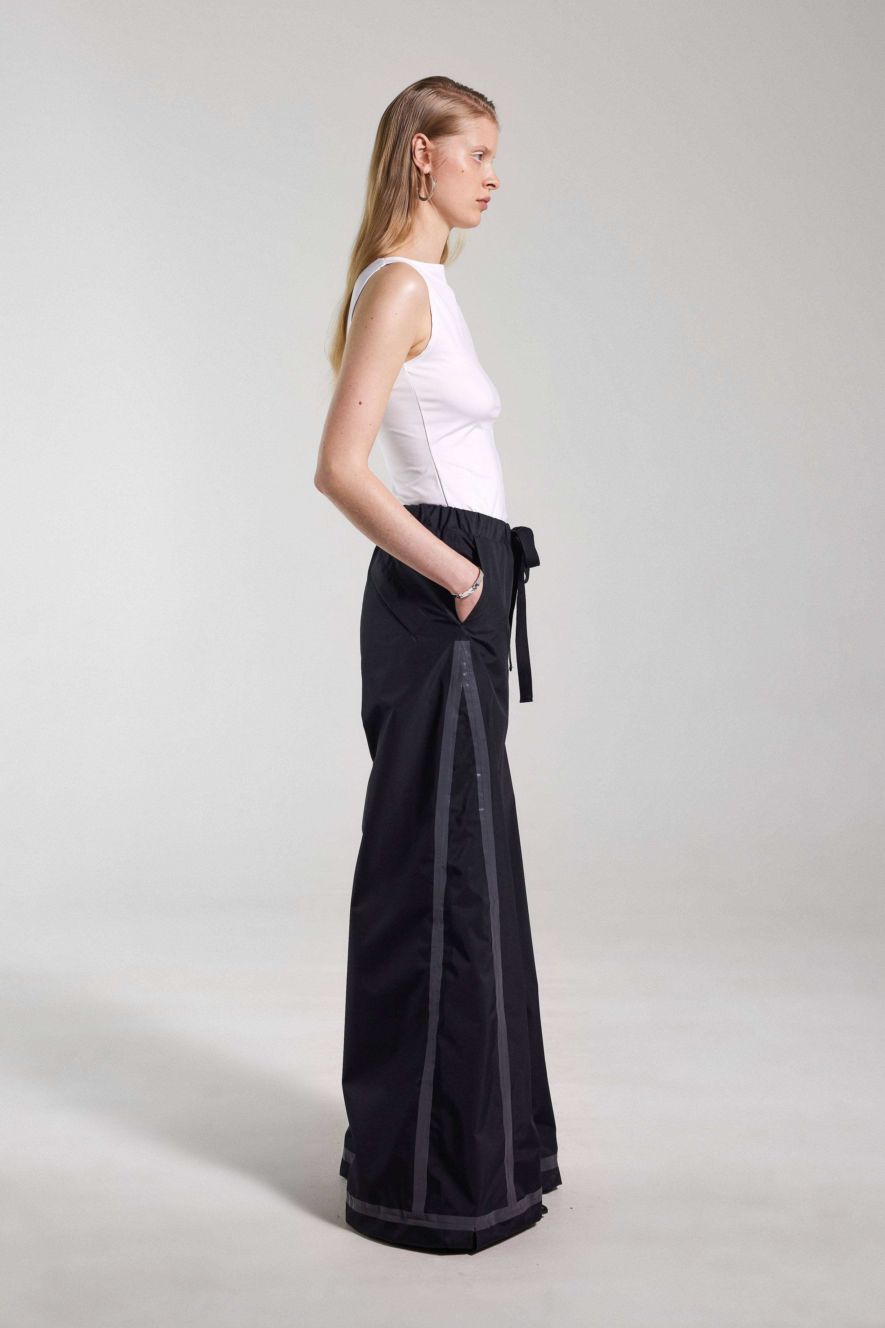 Karla Trousers Tape Black - 4
