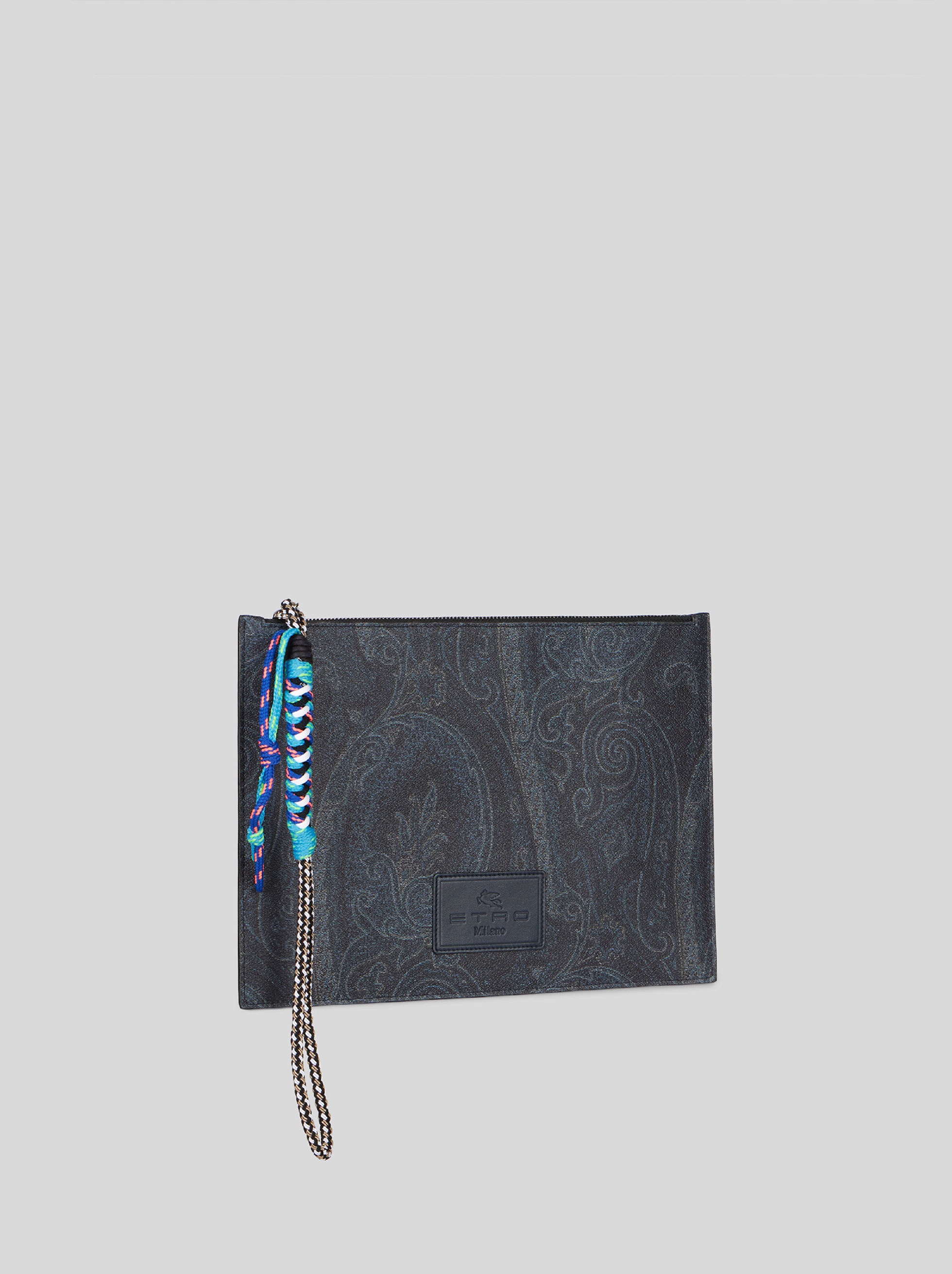 PAISLEY IPAD HOLDER WITH WOVEN CORD - 5