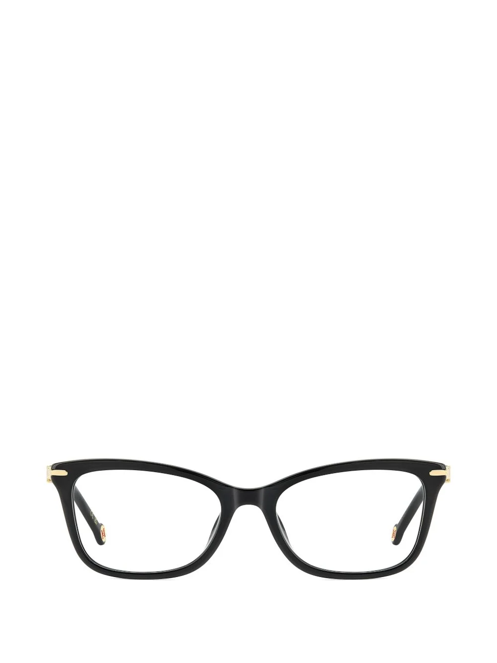 logo-plaque cat-eye glasses - 1